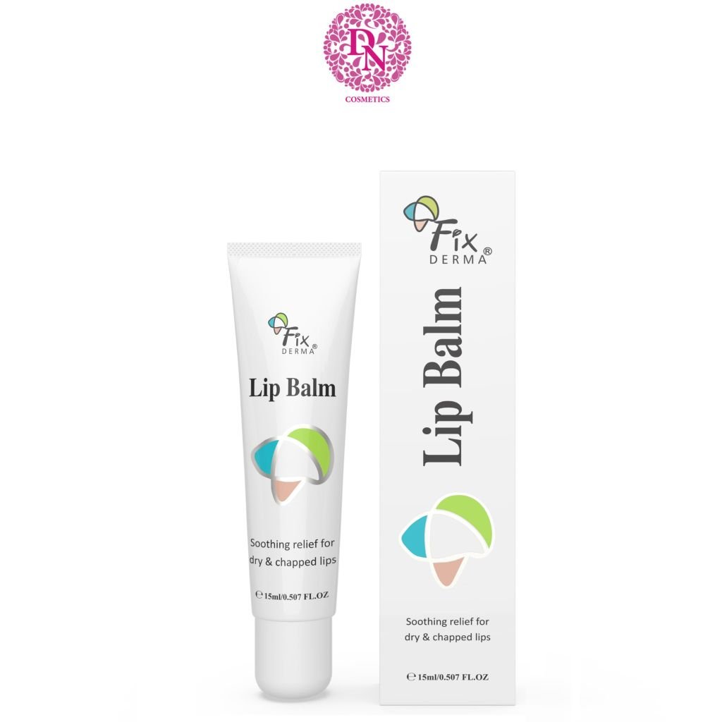 LIP BALM SON DƯỠNG MÔI DẠNG GEL GIÚP MỀM VÀ GIẢM KHÔ NỨT NẺ FIXDERMA LIP BALM