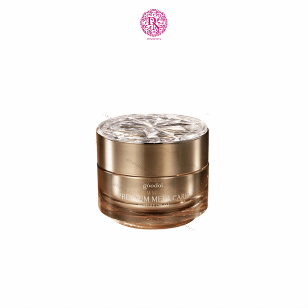 KEM DƯỠNG ỐC SÊN VÀNG GOODAL PREMIUM MELA CARE AMPOULE CREAM 50ML - MỚI MÀU VÀNG KIM CƯƠNG