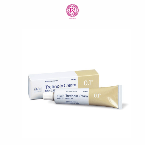 KEM GIẢM MỤN, NÁM, THÂM, CHỐNG LÃO HOÁ DA OBAGI TRETINOIN 0.1% CREAM 20G