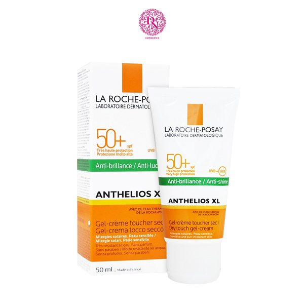 KEM CHỐNG NẮNG LA ROCHE-POSAY ANTHELIOS ANTI-IMPRECTIONS CORRECTIVE GEL CREAM SPF50 PA+++ 50ML DẠNG TUÝP VẠCH VÀNG