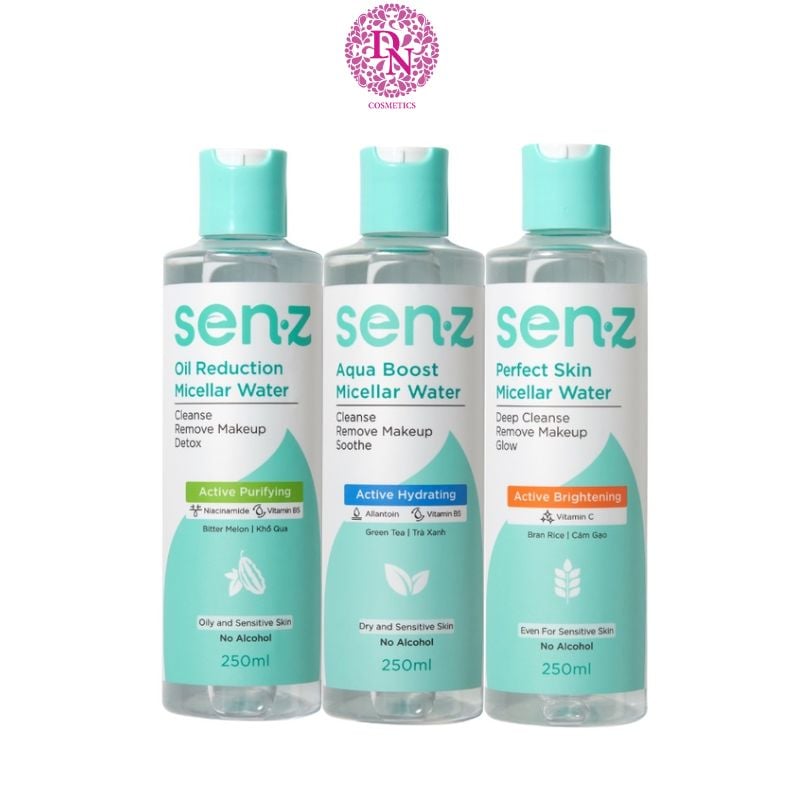 NƯỚC TẨY TRANG SENZ MICELLAR WATER