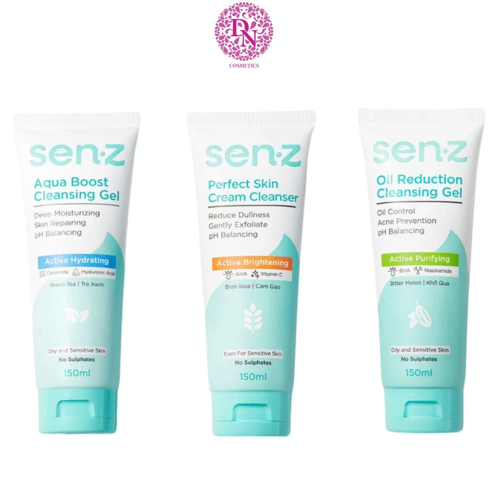 SỮA RỬA MẶT SEN-Z CLEANSING GEL