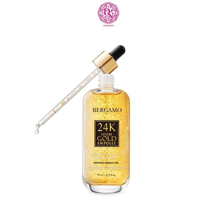 SERUM VÀNG BERGAMO 24K LUXURY GOLD AMPOULE 110ML