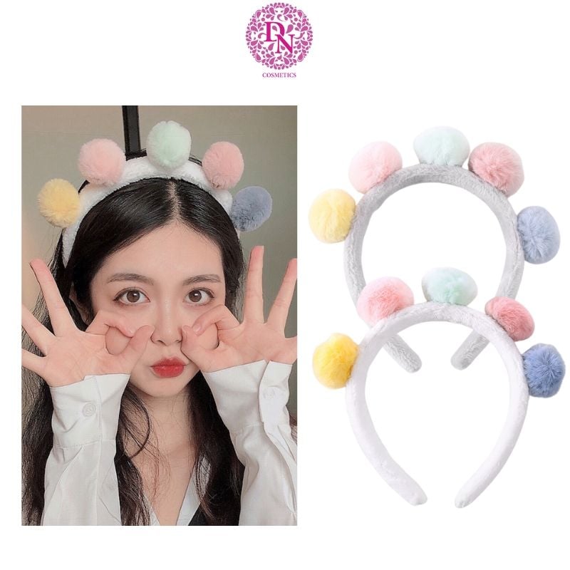 BĂNG ĐÔ CÀI TÓC 5 TAI SẮC MÀU JARY HAIR BAND - HB4 - HB4.1