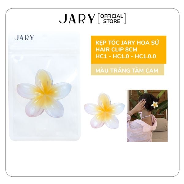 KẸP TÓC HOA SỨ NHỰA JARY HAIR CLIP - HC1 - HC1.0