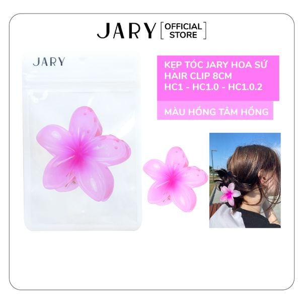KẸP TÓC HOA SỨ NHỰA JARY HAIR CLIP - HC1 - HC1.0