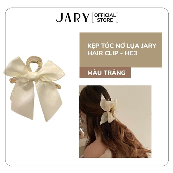 KẸP TÓC NƠ LỤA JARY HAIR CLIP - HC3 - HC3.1