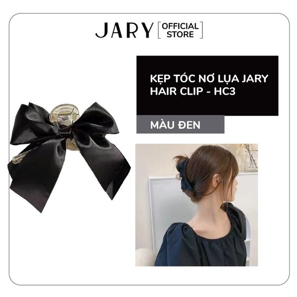 KẸP TÓC NƠ LỤA JARY HAIR CLIP - HC3 - HC3.1