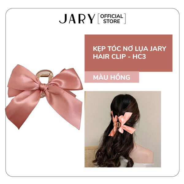 KẸP TÓC NƠ LỤA JARY HAIR CLIP - HC3 - HC3.1