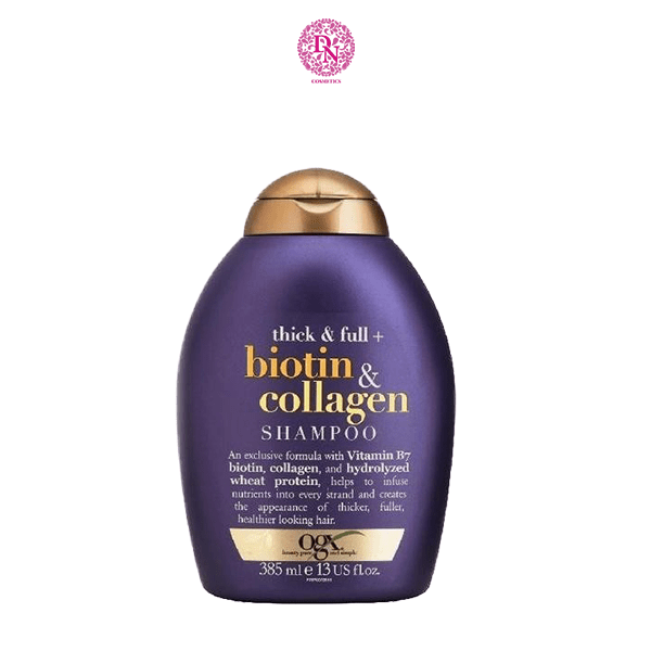 DẦU GỘI XẢ BIOTIN & COLLAGEN OGX 385ML MÀU TÍM