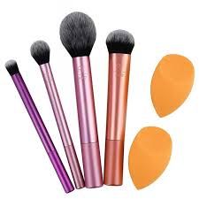 BỘ CỌ VÀ BÔNG MÚT TRANG ĐIỂM 5 MÓN REAL TECHNIQUES EVERYDAY ESSENTIALS