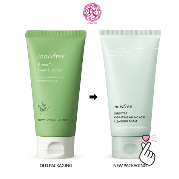 SỮA RỬA MẶT INNISFREE TRÀ XANH (MẪU MỚI)