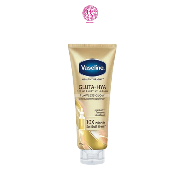 DƯỠNG THỂ TRẮNG DA VASELINE HEALTHY BRIGHT GLUTA-HYA SERUM BURST UV LOTION 10X 330ML