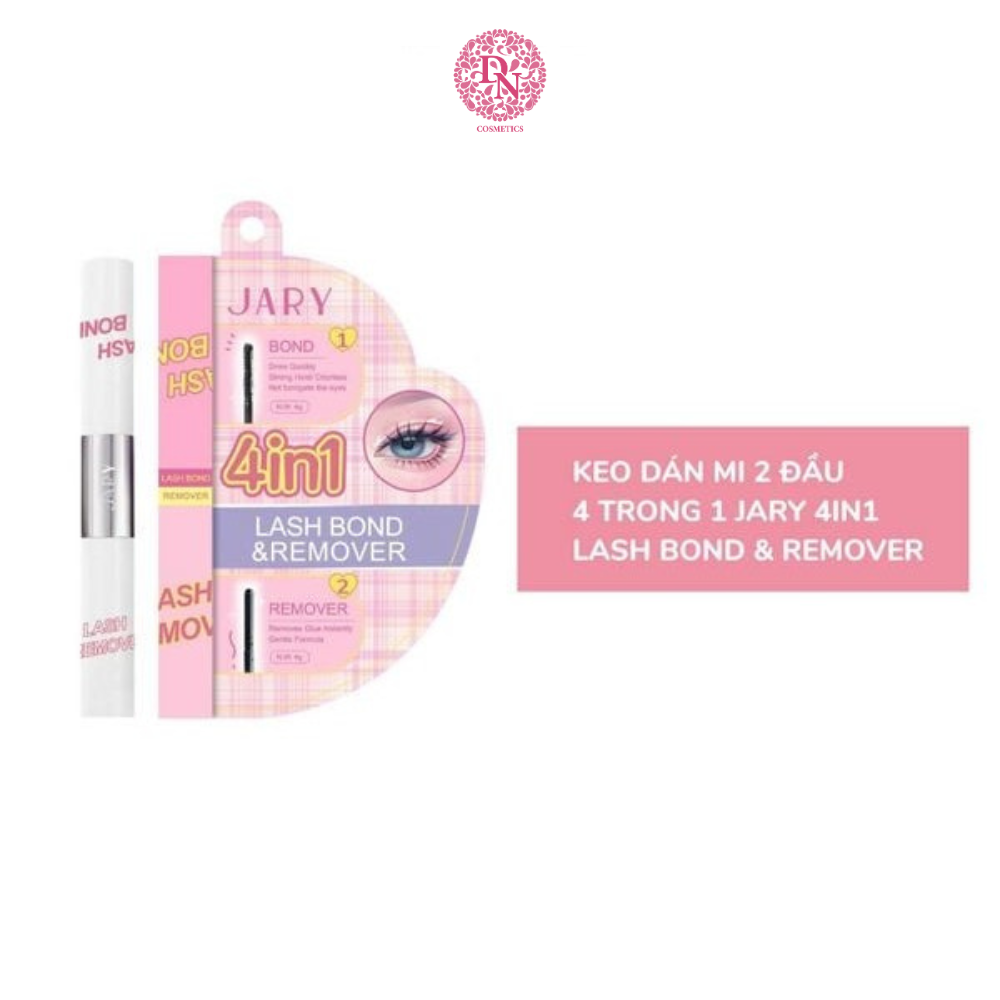 KEO DÁN MI 2 ĐẦU 4 TRONG 1 JARY 4IN1 LASH BOND & REMOVER 4G