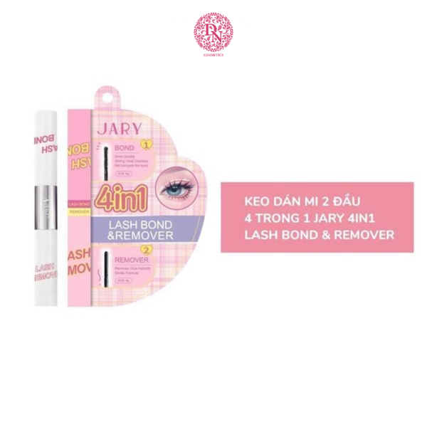KEO DÁN MI 2 ĐẦU 4 TRONG 1 JARY 4IN1 LASH BOND & REMOVER 4G