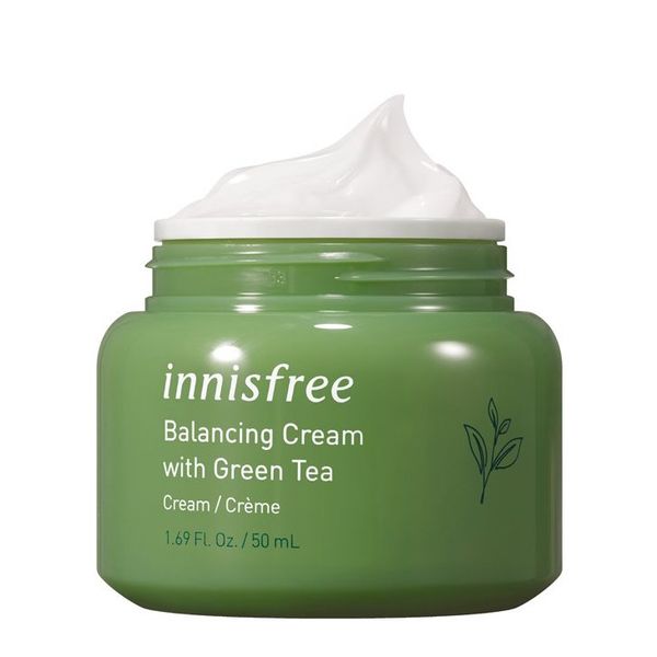 KEM DƯỠNG TRÀ XANH INNISFREE GREEN TEA BALANCING CREAM EX 50ML