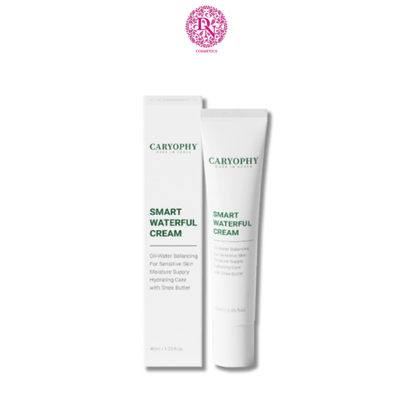 KEM DƯỠNG ẨM, CẤP NƯỚC VÀ PHỤC HỒI CHO DA MỤN CARYOPHY SMART WATERFUL CREAM 40ML (TẶNG SỮA TẮM NGĂN MÙI PERSPI-GUARD ODOUR CONTROL BODY WASH 200ML)