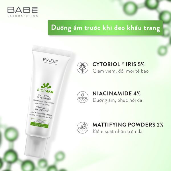 KEM DƯỠNG BABE STOP AKN 50ML
