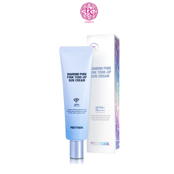 KEM CHỐNG NẮNG PRETTY SKIN DIAMOND PURE PINK TONE-UP SUN CREAM 50ML
