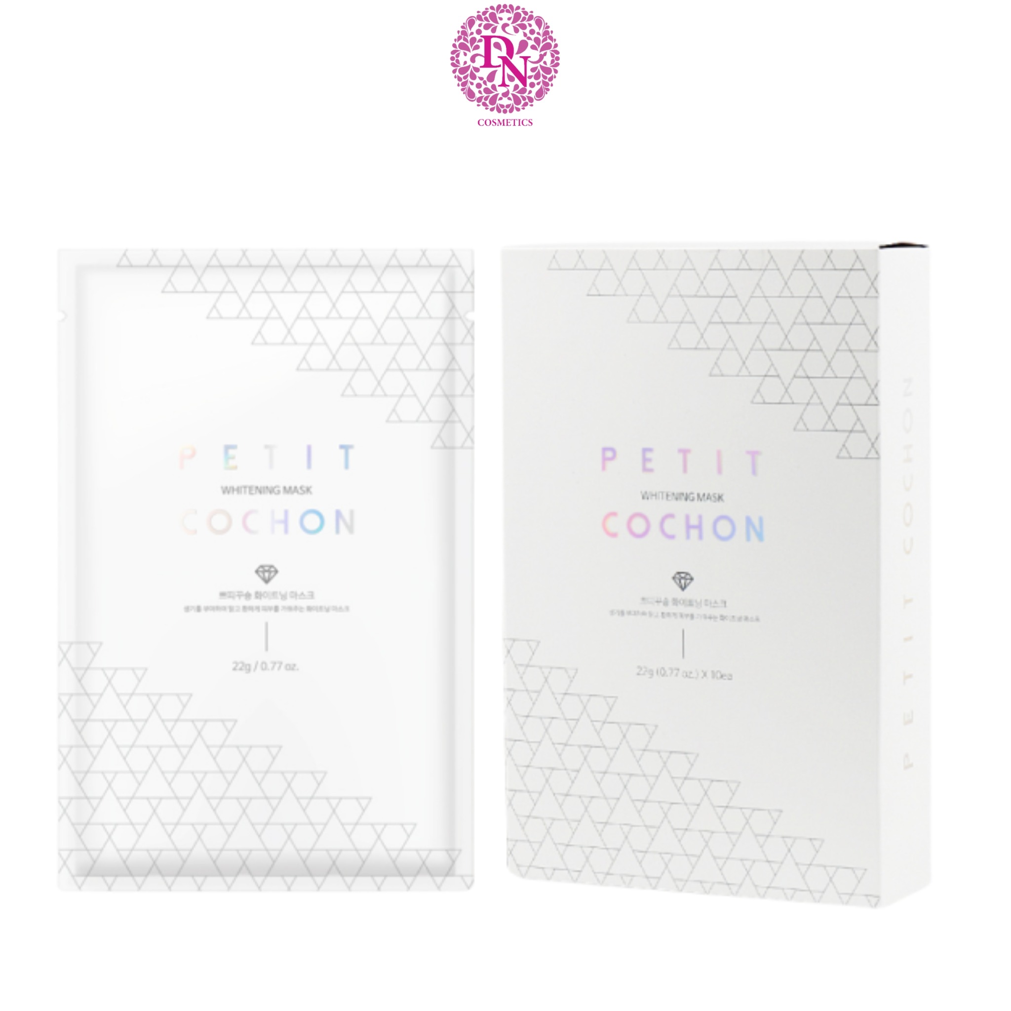 MẶT NẠ PEPTIT COHON WHITENING MASK HỘP 10 MIẾNG