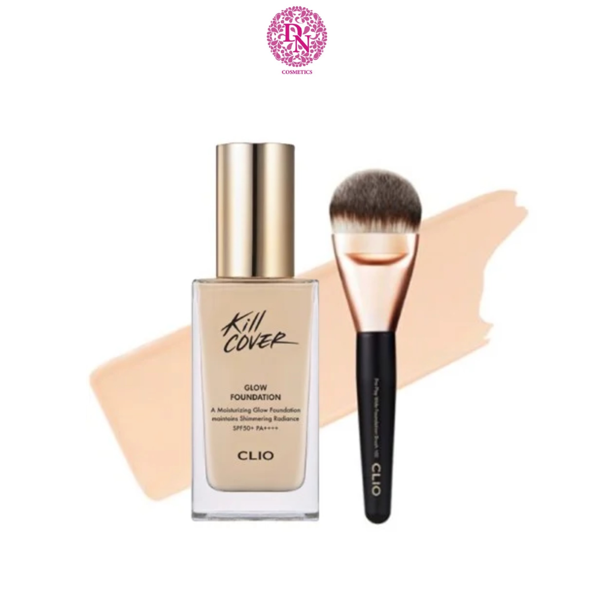 KEM NỀN CLIO KILL COVER GLOW FOUNDATION SPF 50 PA 38G