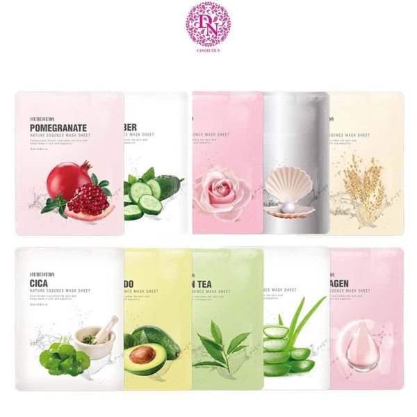 MẶT NẠ HEBEHEBA NATURE ESSENCE MASK SHEET 25ML