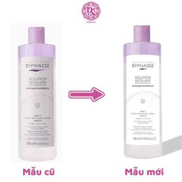 NƯỚC TẨY TRANG BYPHASSE MÀU TÍM DẦU 500ML