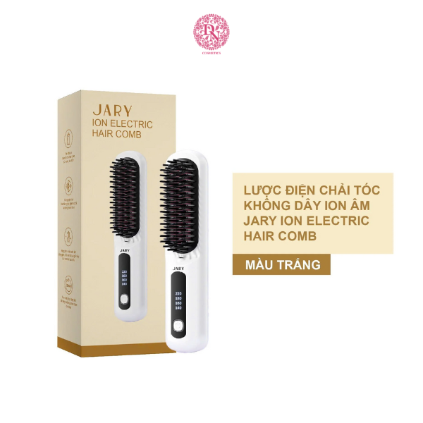 LƯỢC ĐIỆN CHẢI TÓC KHÔNG DÂY ION ÂM JARY ION ELECTRIC HAIR COMB