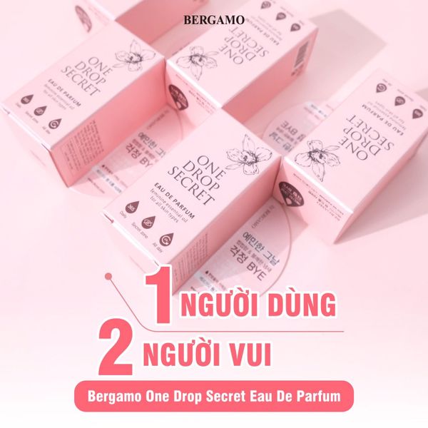 NƯỚC HOA VÙNG KÍN BERGAMO ONE DROP SERECT EAU DE PARFUM 5ML