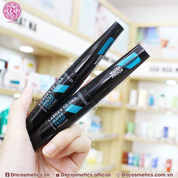 MASCARA CHỐNG NƯỚC LÀM DÀY VÀ DÀI MI CATRICE LASHES TO KILL WATERPROOF VOLUME