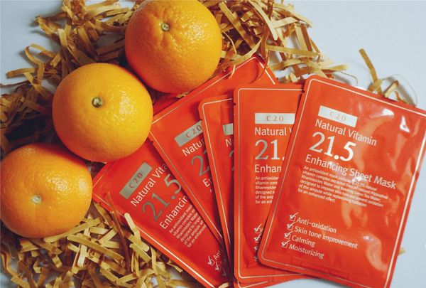MẶT NẠ DƯỠNG ẨM LÀM SÁNG DA BY WISHTREND NATURAL VITAMIN 21.5% ENHANCING SHEET MASK 23ML