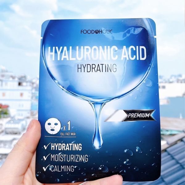 MẶT NẠ HA CẤP ẨM ĐA TẦNG FOODAHOLIC HYALURONIC ACID HYDRATING MASK HỘP 10 MIẾNG