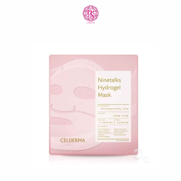 MẶT NẠ THẠCH ANH CELDERMA CRYSTAL SKIN MASK 23G HỘP 4 MIẾNG - MÀU HỒNG