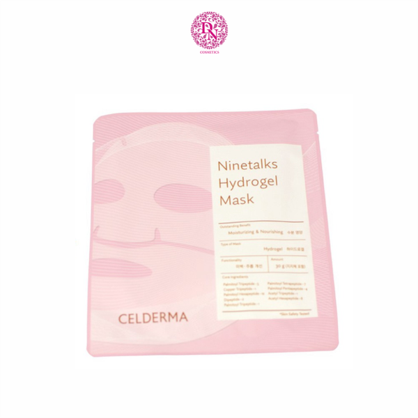 MẶT NẠ THẠCH ANH CELDERMA CRYSTAL SKIN MASK 23G HỘP 4 MIẾNG - MÀU HỒNG