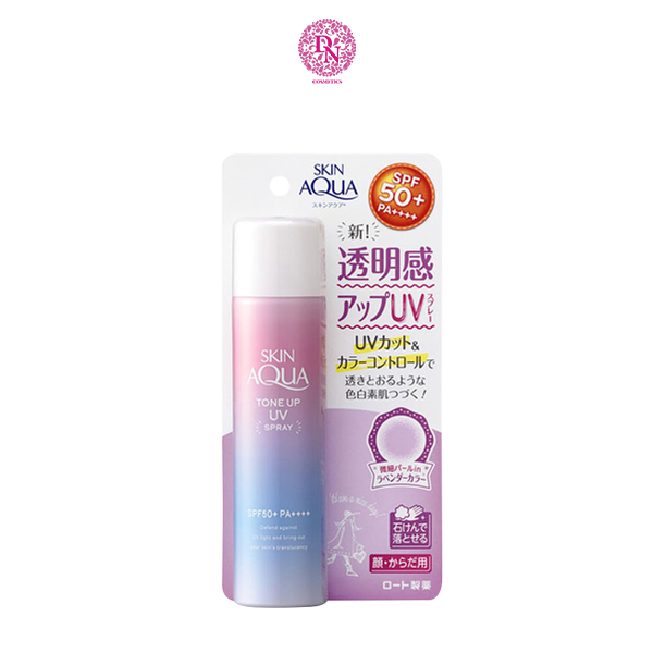 XỊT CHỐNG NẮNG SKIN AQUA TONE UP SPRAY SPF50 - CHAI 70G