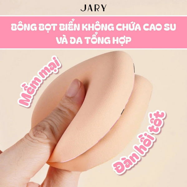 MÚT TÁN KEM NỀN DÀY JARY THICK FOUNDATION PUFF