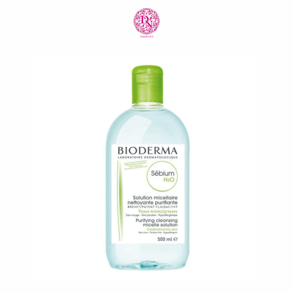 TẨY TRANG BIODERMA SEBIUM H2O DÀNH CHO DA DẦU - MÀU XANH