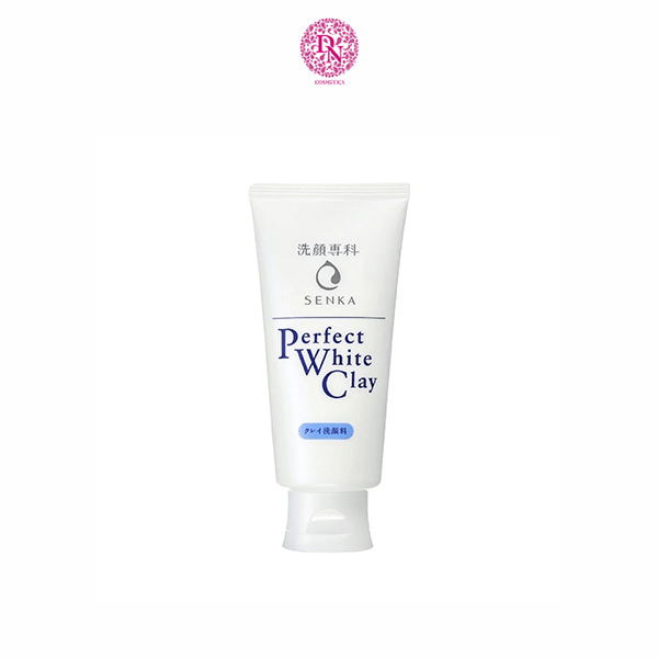 SRM ĐẤT SÉT TRẮNG SENKA PERFECT WHITE CLAY 120G (TUÝP MÀU TRẮNG)