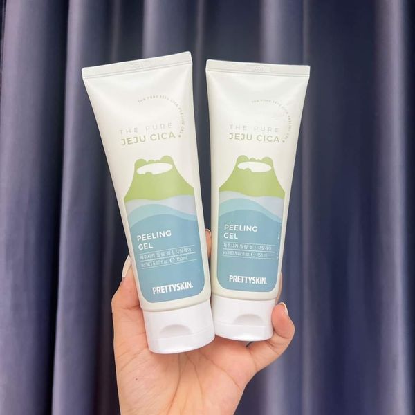 TẨY DA CHẾT PRETTY SKIN RAU MÁ JEJU CICA 150ML