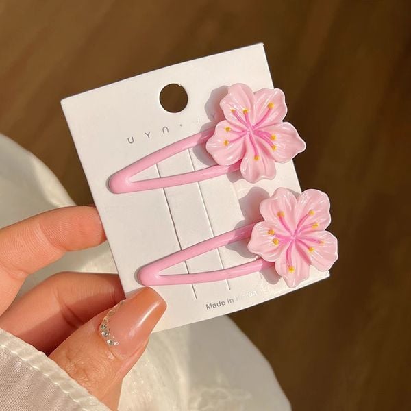 KẸP TÓC HOA ANH ĐÀO JARY HAIR CLIP SET 2 CÁI - HC2 - HC2.5