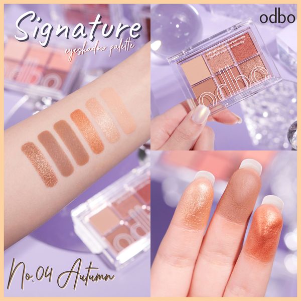 BẢNG PHẤN MẮT 6 Ô ODBO SIGNATURE EYESHADOW PALETTE OD276