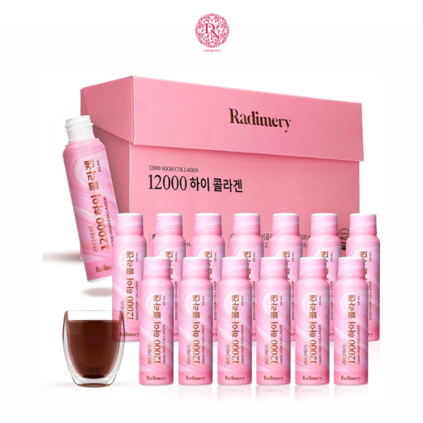 NƯỚC UỐNG COLLAGEN RADIMERY 12000MG HỘP 14 ỐNG X 50ML