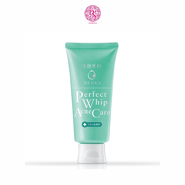 SRM TRỊ MỤN SENKA PERFECT WHIP ACNE CARE XANH LÁ