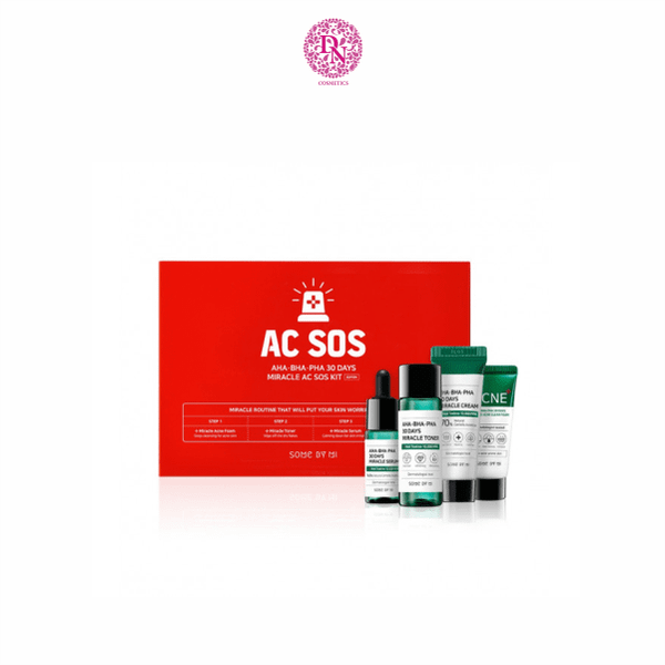 SET TRỊ MỤN AC SOS SOME BY ME AHA-BHA-PHA 30 DAYS ( 4 MÓN )