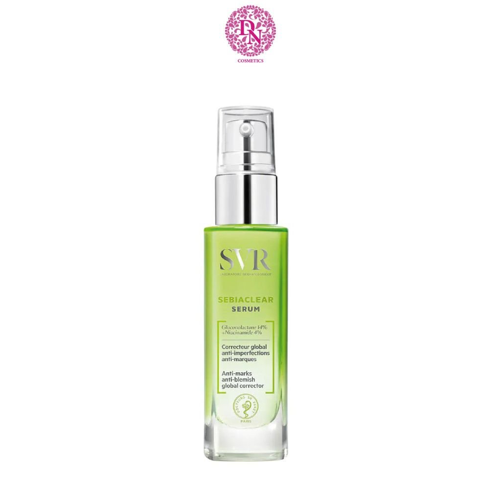 SERUM LÀM GIẢM MỤN, MỜ THÂM, SE KHÍT LỖ CHÂN LÔNG SVR SEBIACLEAR SERUM 30ML