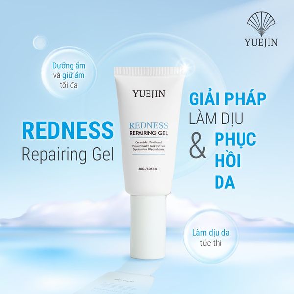 GEL LÀM DỊU DA REDNESS REPAIRING GEL YUEJIN 30G