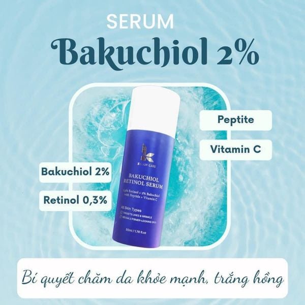 SERUM DƯỠNG TRẰNG K LADY CARE BAKUCHIOL RETINOL 50ML