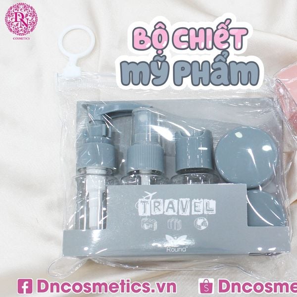 BỘ CHAI LỌ CHIẾT MỸ PHẨM JARY TRAVEL BOTTLES SET
