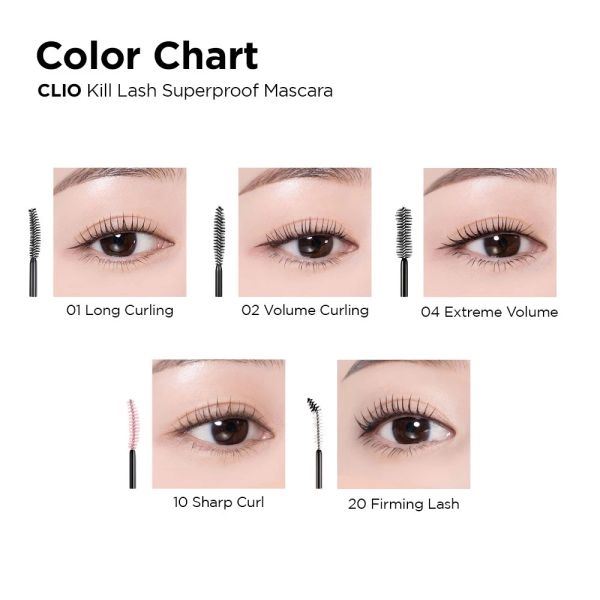 MASCARA CHỐNG TRÔI CLIO KILL LASH SUPERROOOF 7G