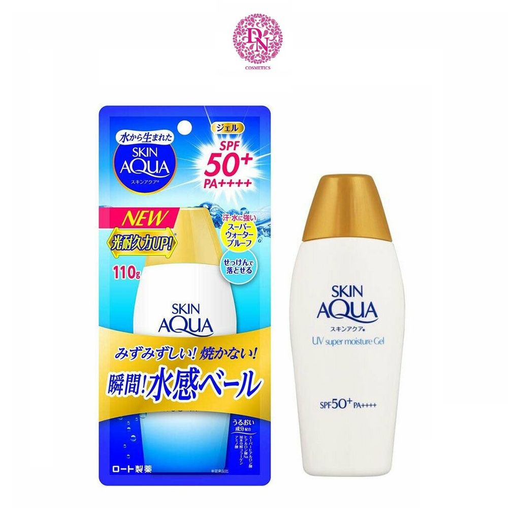 KEM CHỐNG NẮNG ROHTO SKIN AQUA UV SUPER MOISTURE GEL 110G